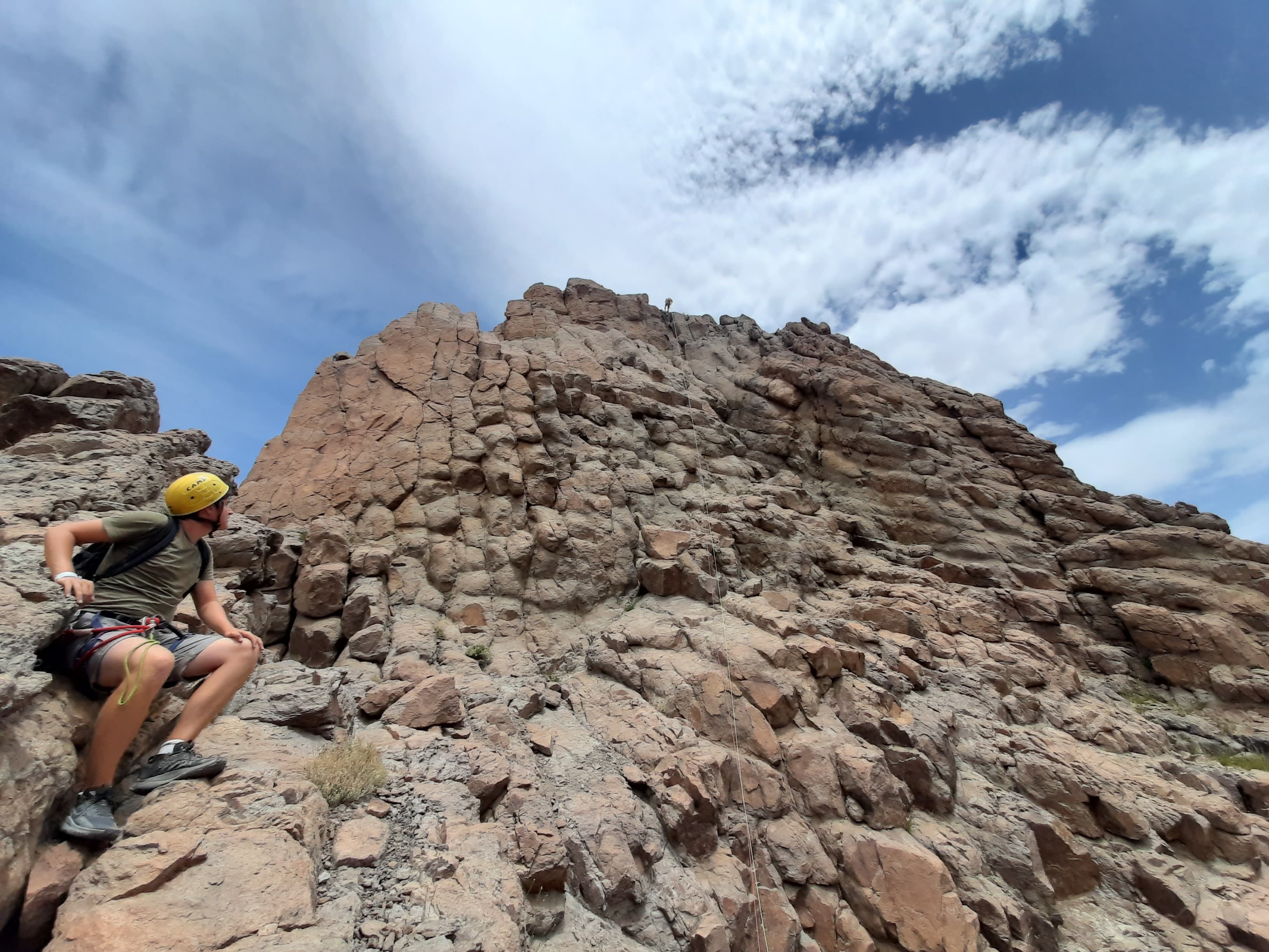 Climbing in Tenerife
