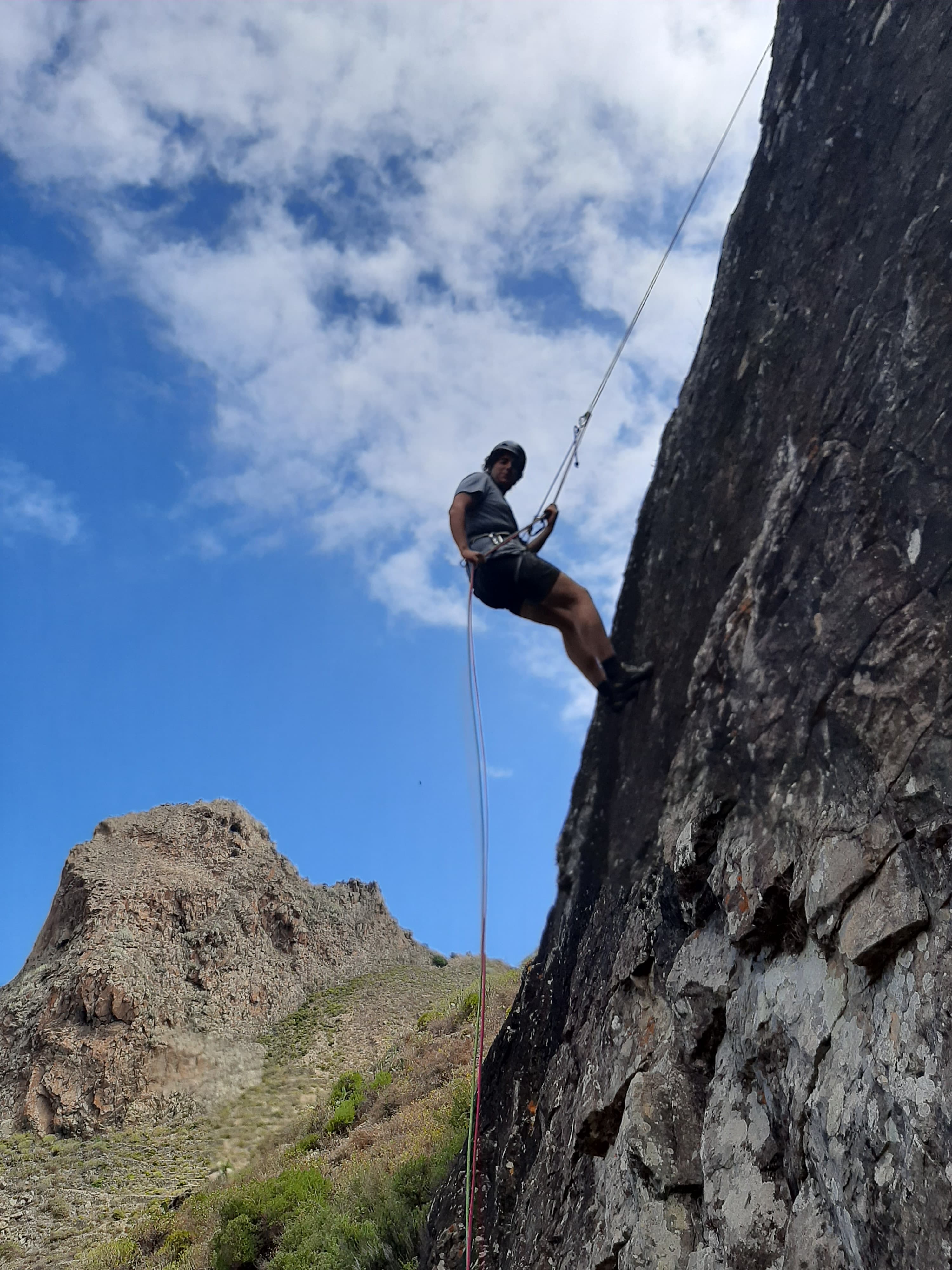 Climbing in Tenerife