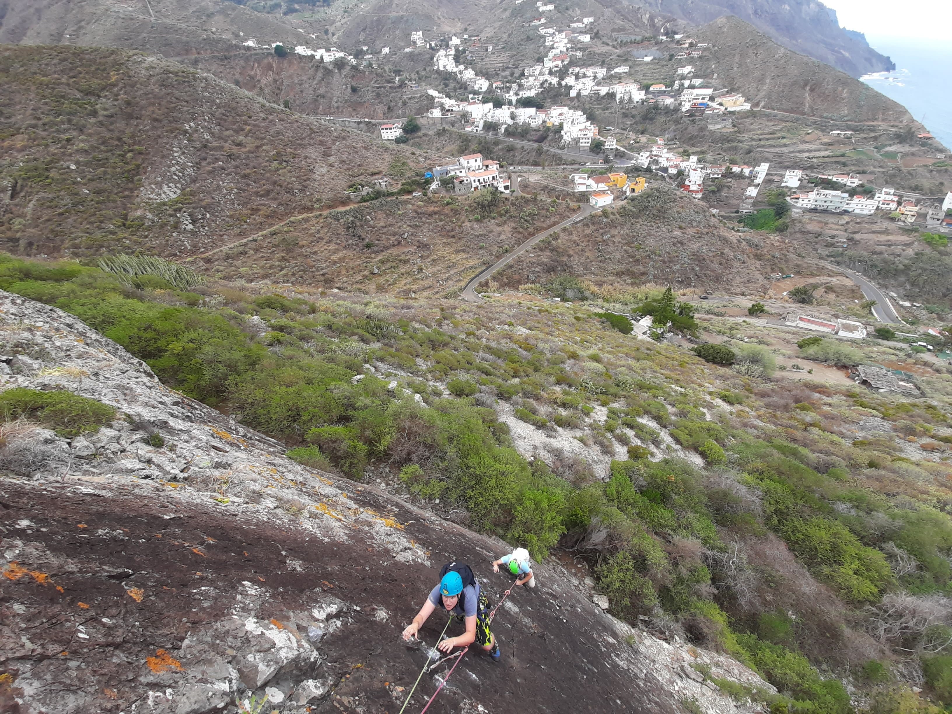 Climbing in Tenerife