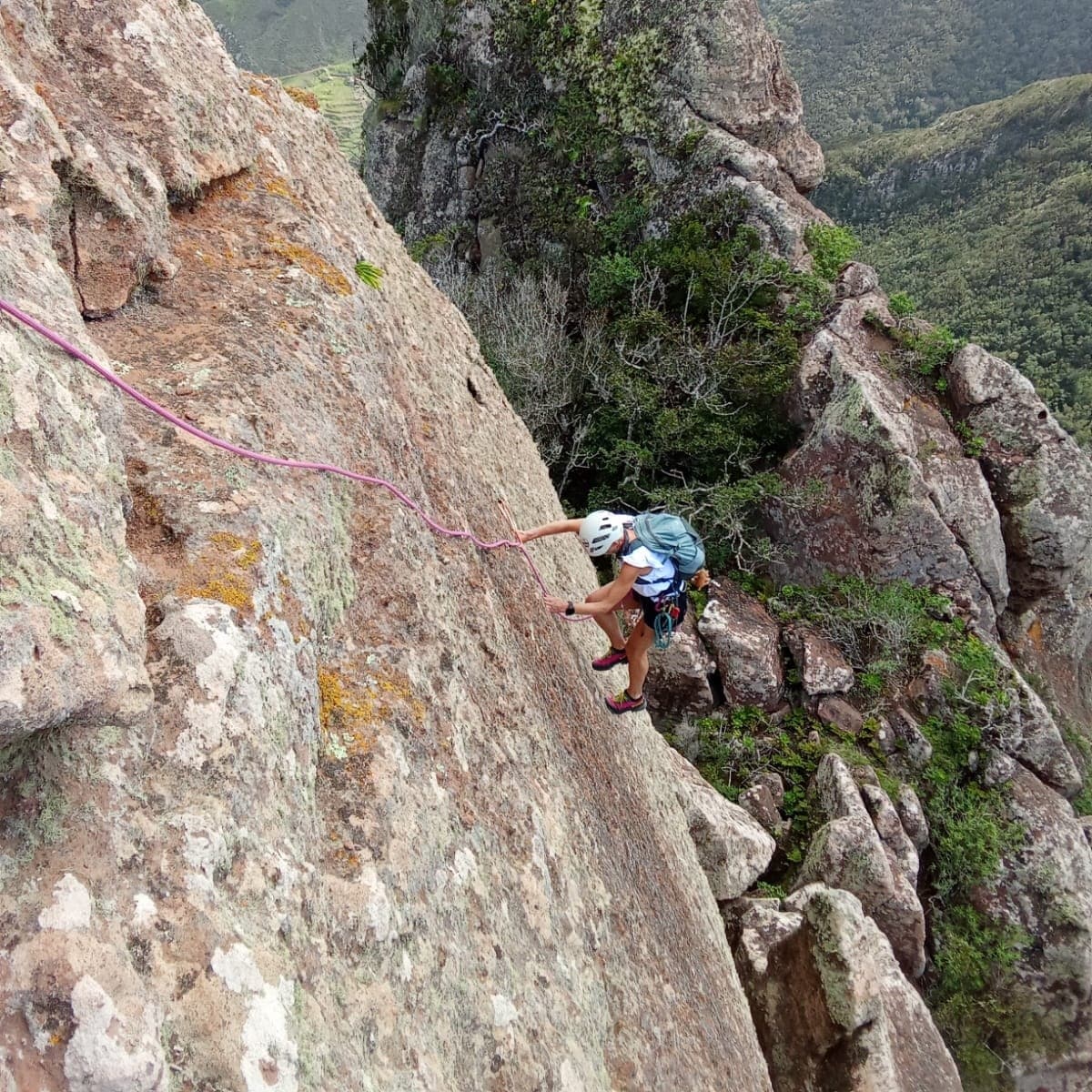 Climbing in Tenerife