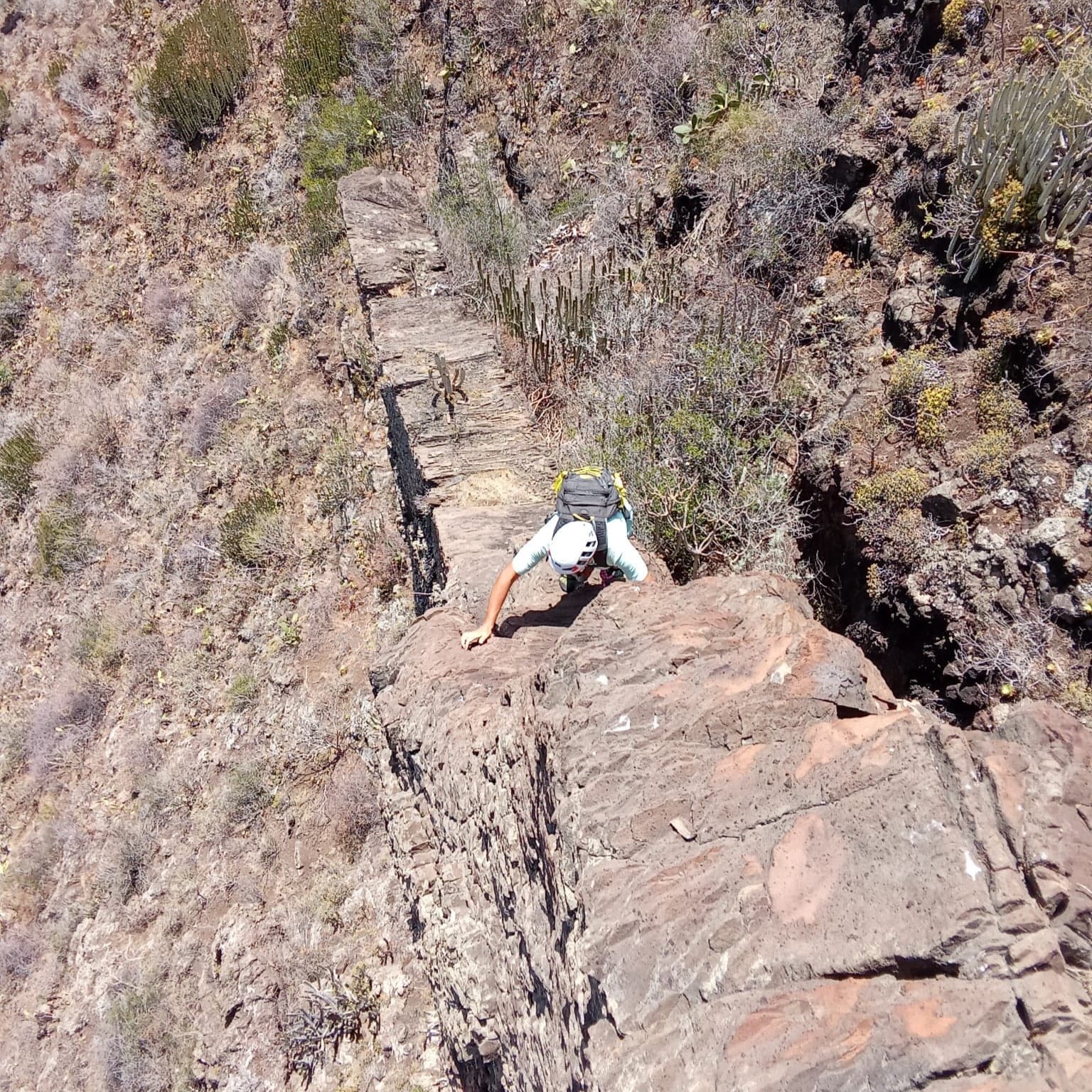 Climbing in Tenerife
