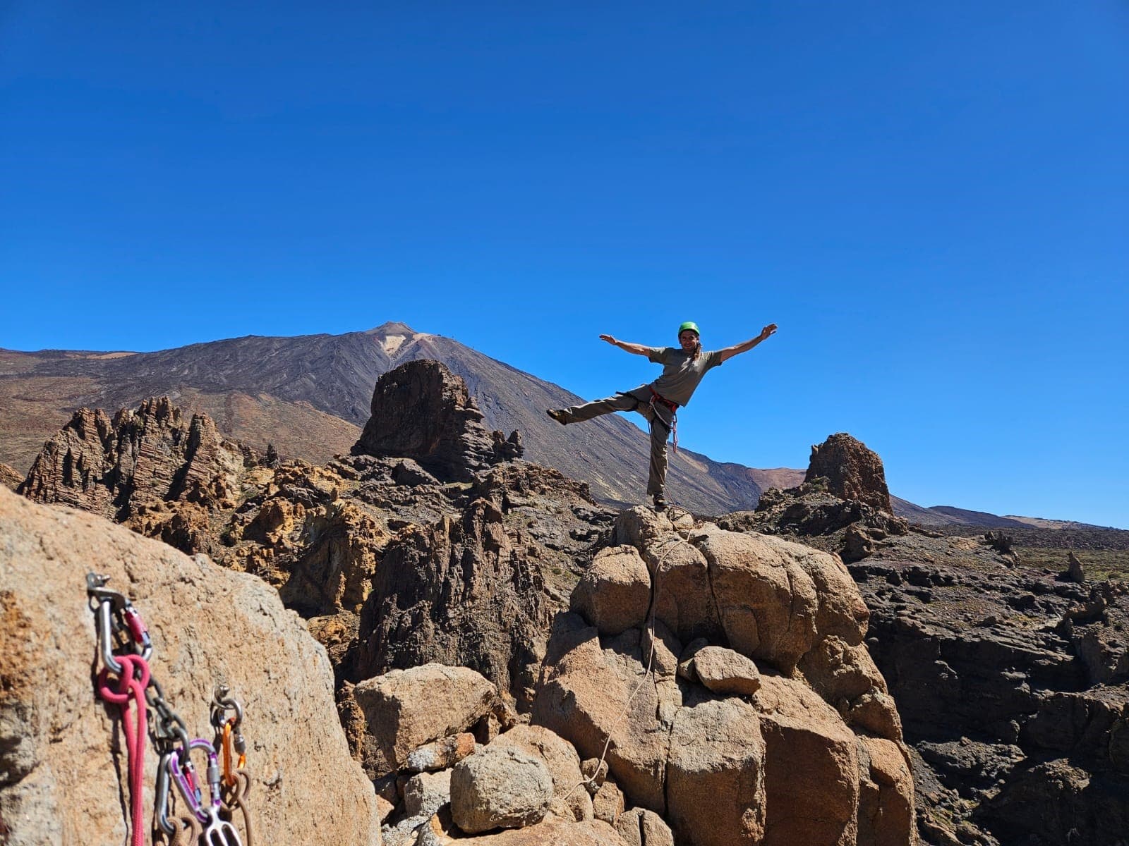 Climbing in Tenerife