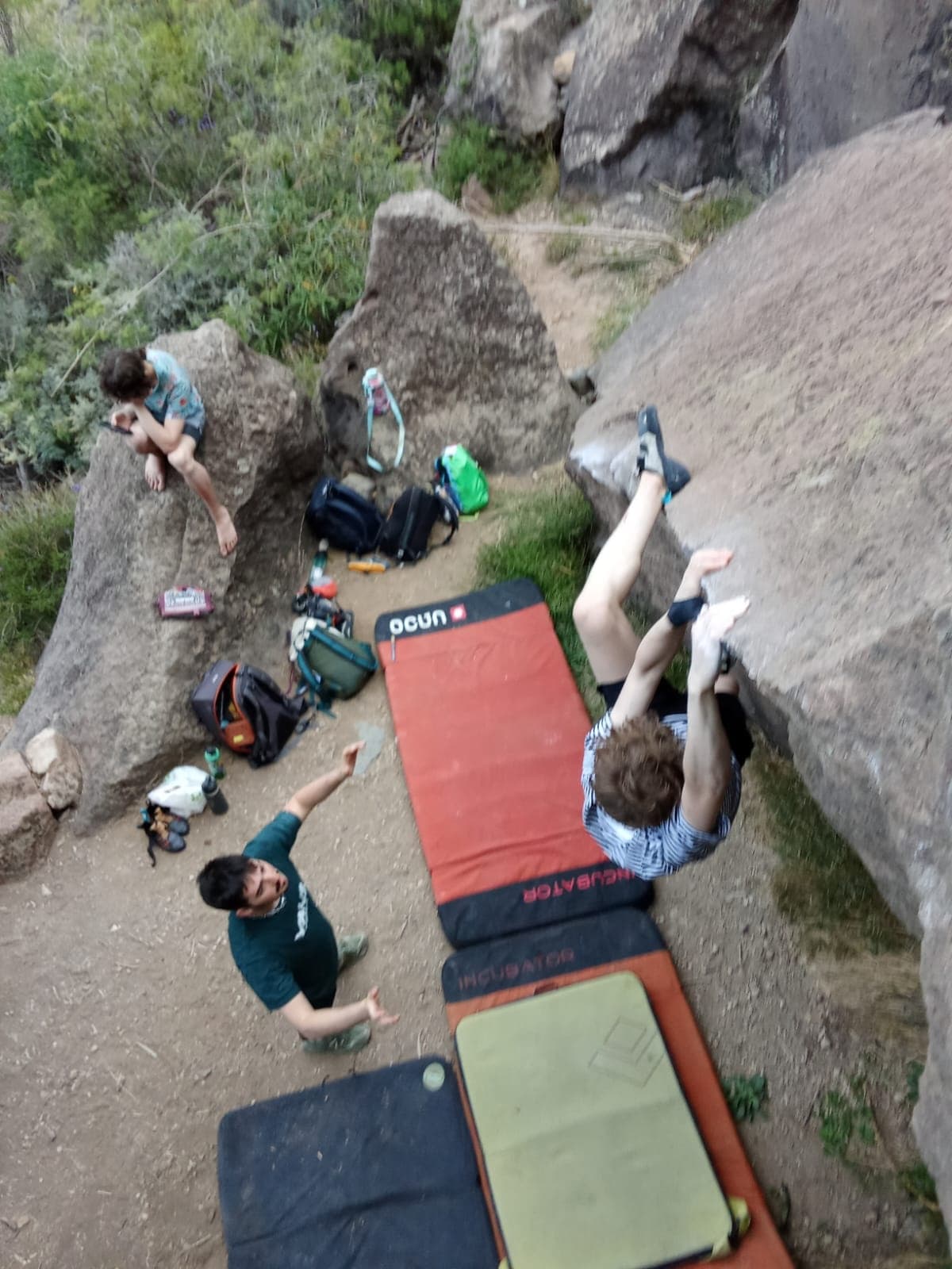 Climbing in Tenerife