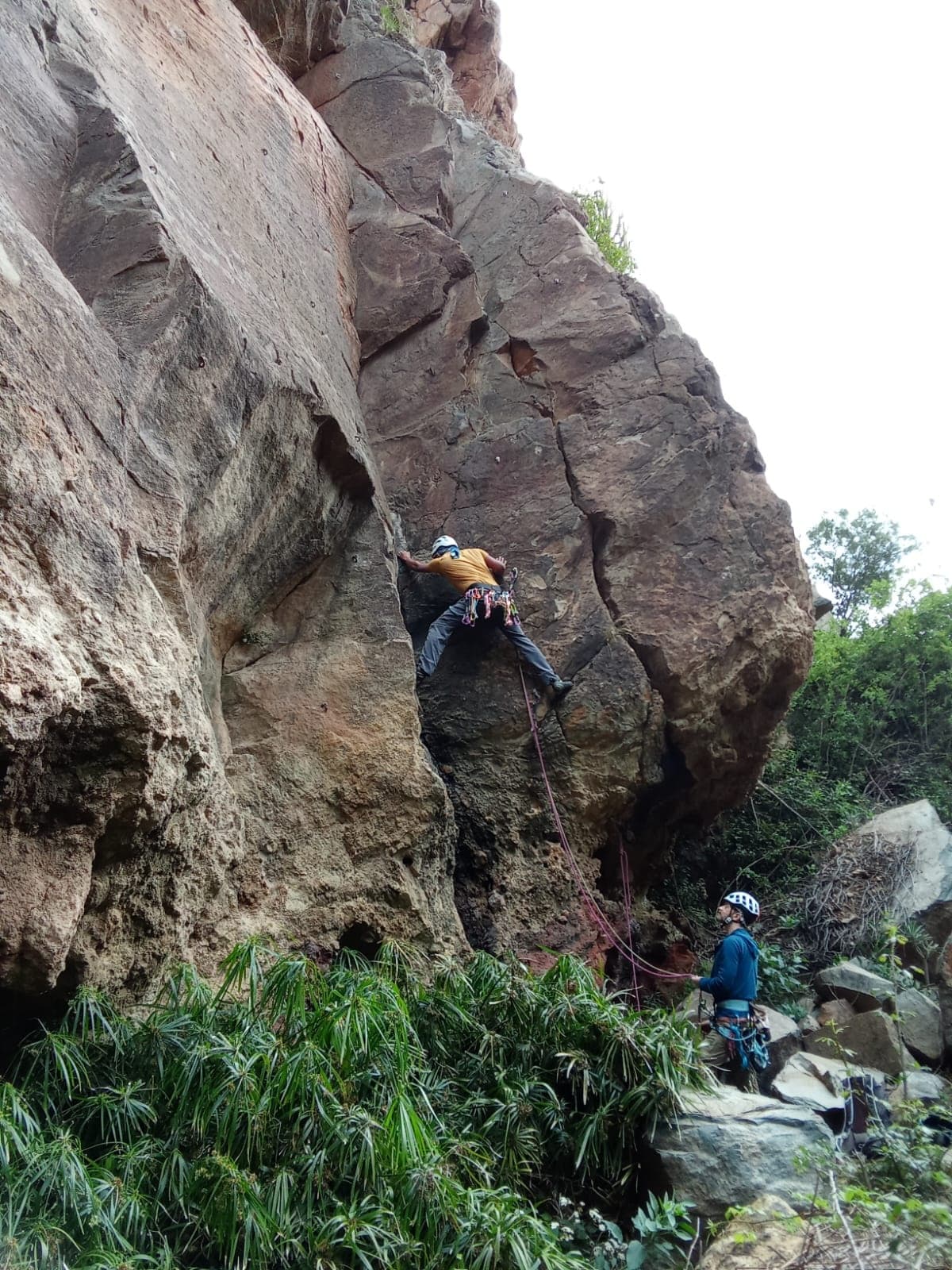 Climbing in Tenerife