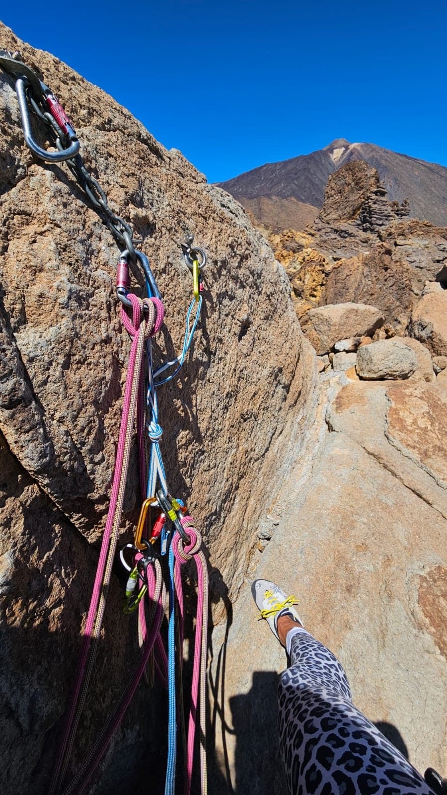 Climbing in Tenerife