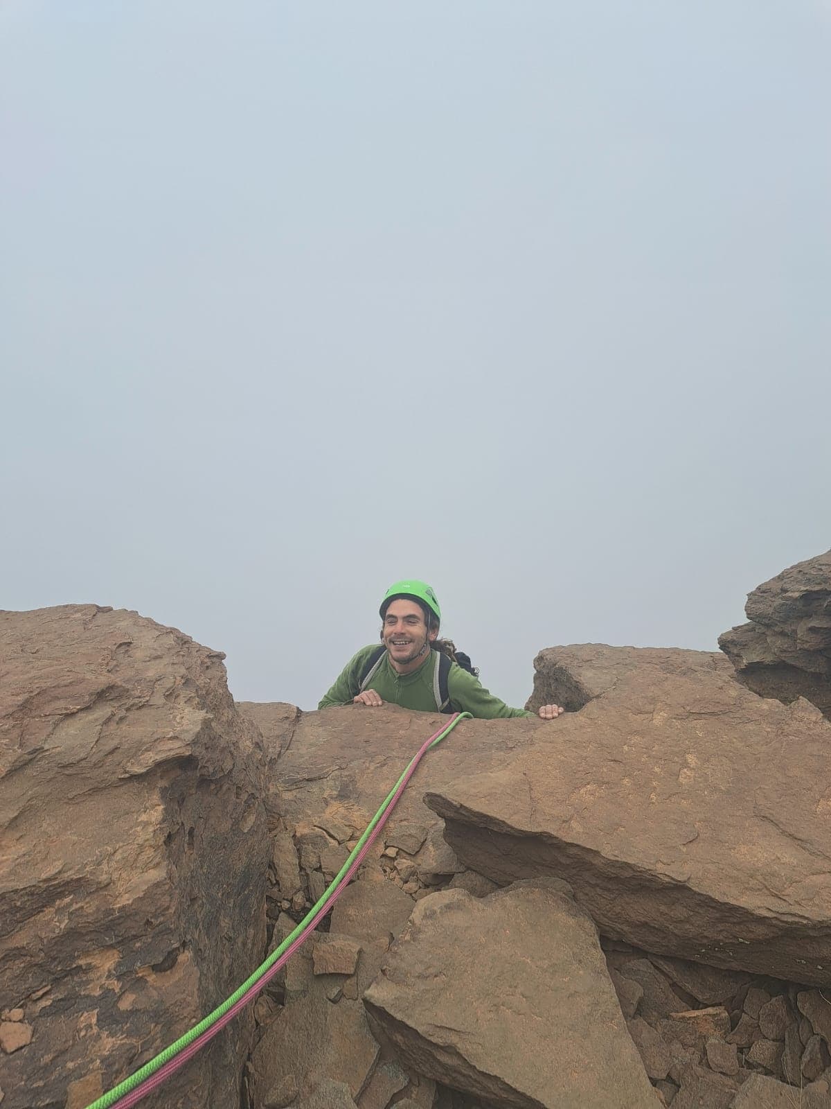 Climbing in Tenerife