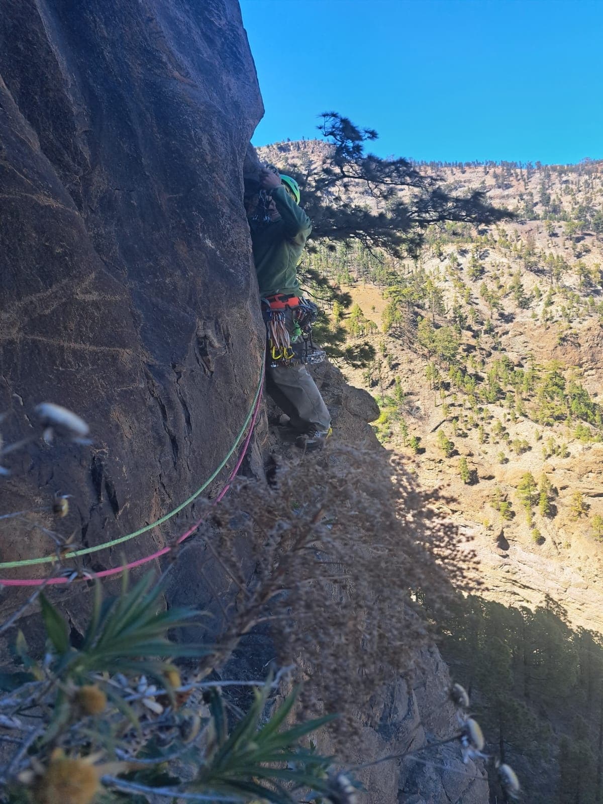 Climbing in Tenerife