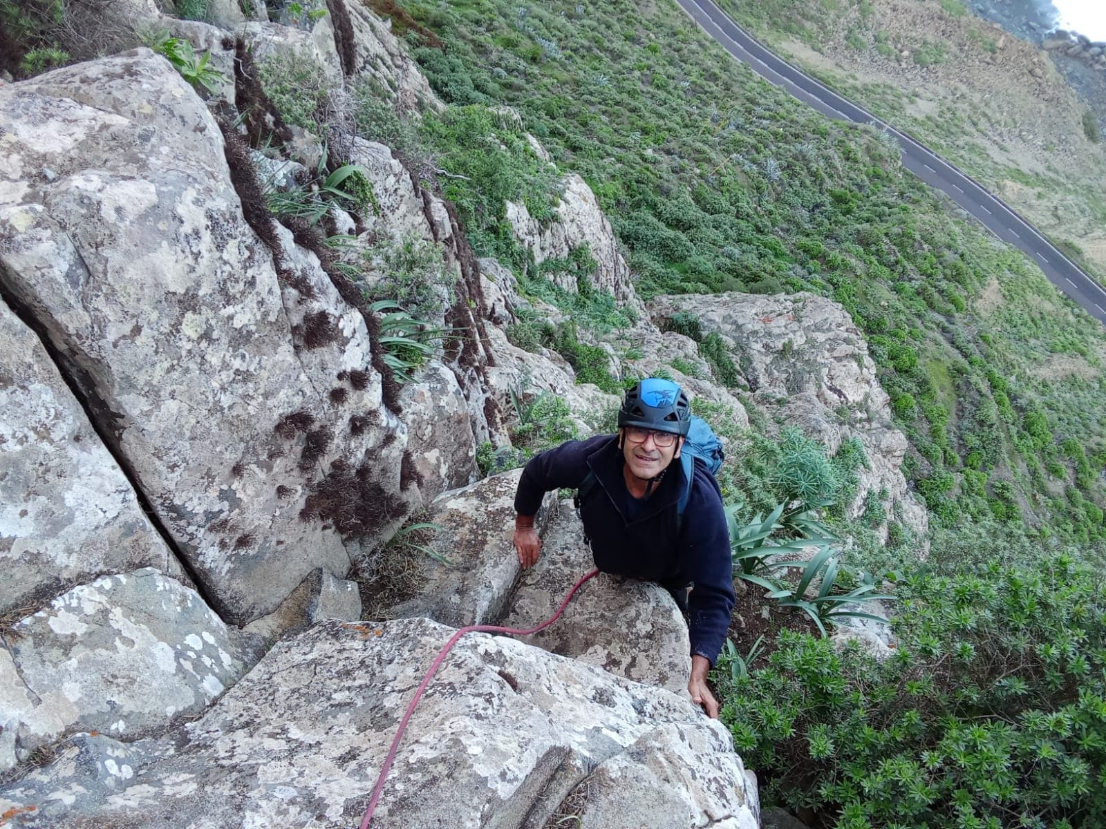Climbing in Tenerife