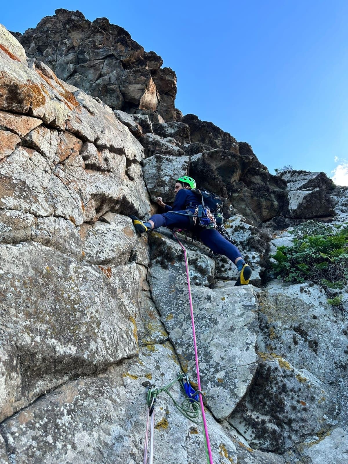 Climbing in Tenerife
