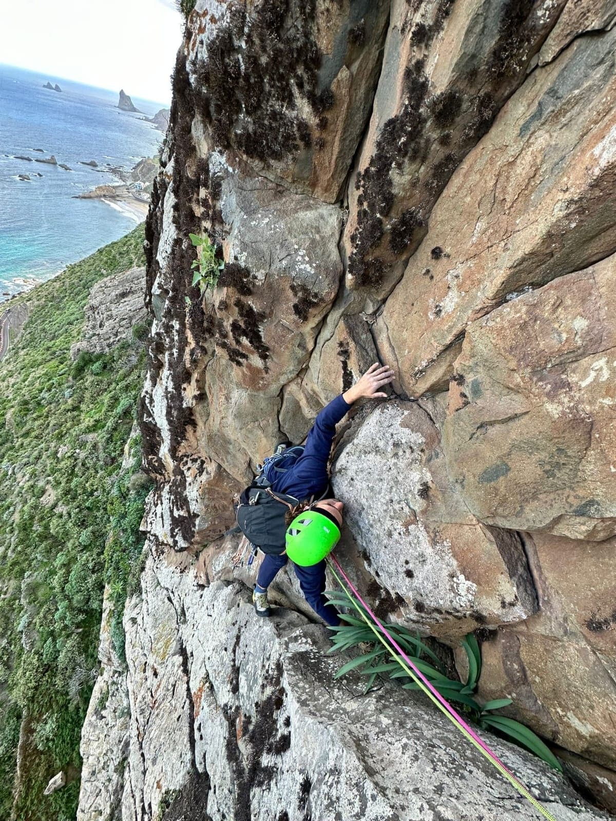 Climbing in Tenerife