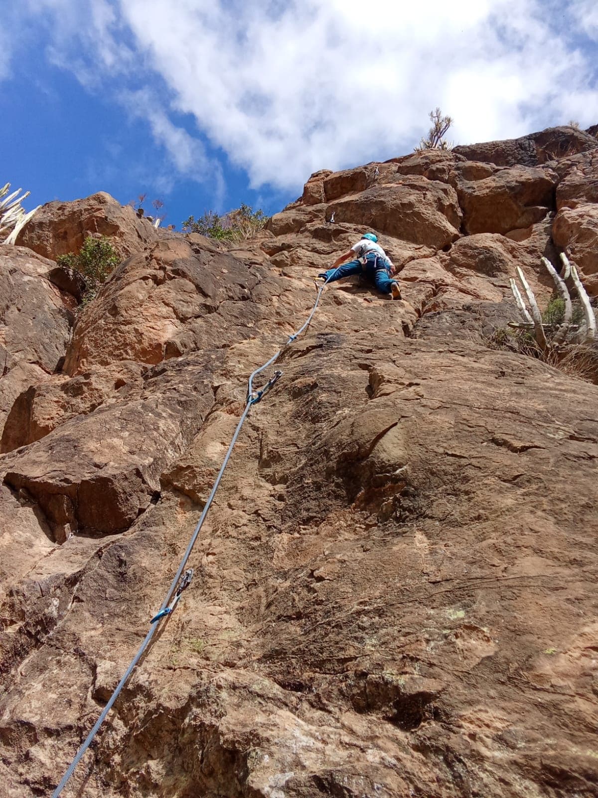 Sesión de escalada al gusto